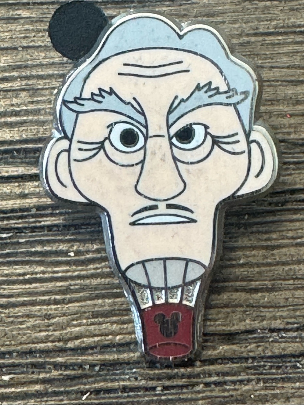 5/$25 Disney Up Hot Air Balloon Charles Muntz Pin